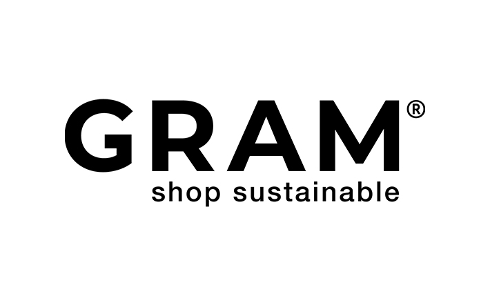 GRAM Sustainable Food and Shopping Melbourne Logo Branding Design