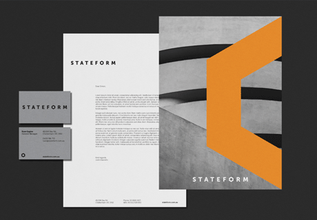 Stateform logo design & branding