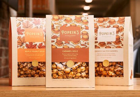 Popkin’s Artisan Popcorn Branding & Packaging