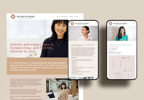 Dr Avelyn Wong Branding & Website